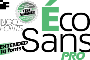 Éco Sans Pro Extended: A Bold Web Font Choice